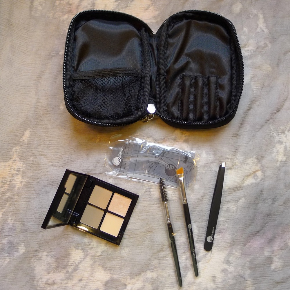 NWT GloMinerals GloBrow Eye Brow Collection Taupe